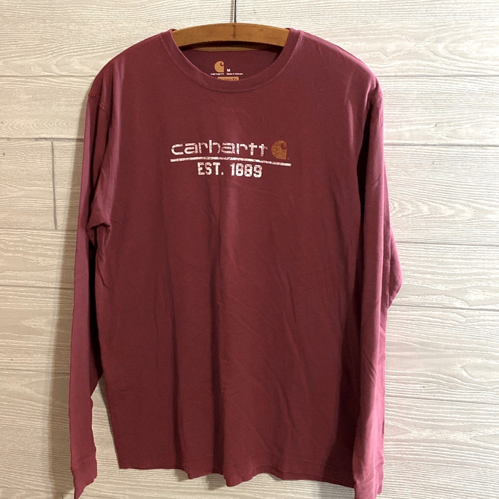 Carhartt cotton long sleeve Tshirt. Size M